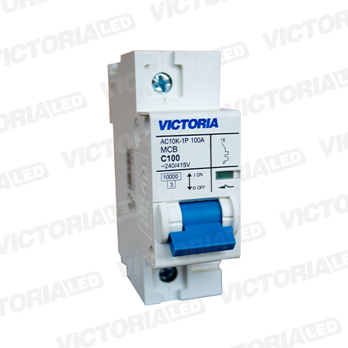 BREAKER VICTORIA LED AC 10K 1P 80A 12U/C