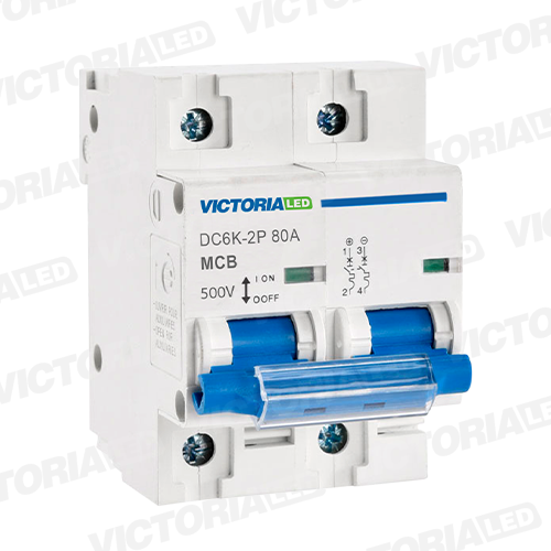 BREAKER VICTORIA LED DC 6K 2P 125A 6U/C