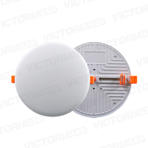 VICTORIA LED PANEL SIN BORDE 24W EMPOTRABLE REDONDO 40U/C