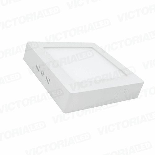 VICTORIA LED PANEL SOBREPUESTO CUADRADO 12W 6500K 30U/C