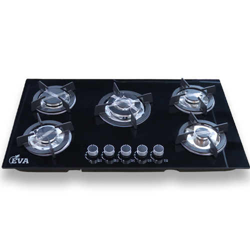 ENCIMERA EVA 5 QUEMADORES INOX