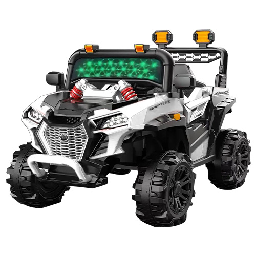 JUGUETE CARRO DE BATERIA C/R BLANCO