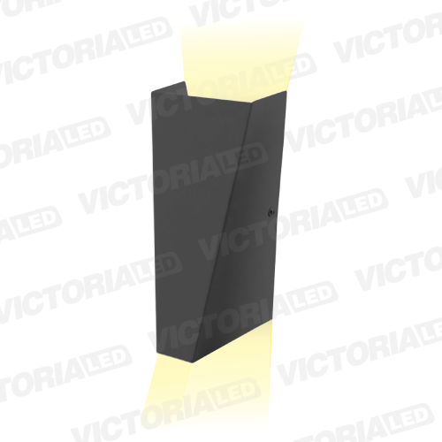 [APV21] APLIQUE DE PARED IP20 6W 3000K NEGRO 200*200MM AC85-265V