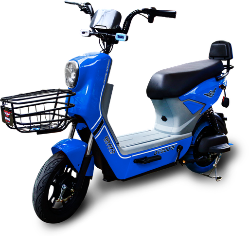 [BY500N AZUL] BRAVO SCOOTER ELECTRICO 500W AZUL