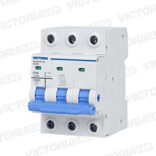 [AC10K-3P 10A] BREAKER VICTORIA LED AC 10K 3P 10A 4U/C
