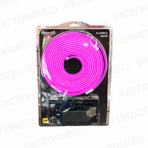 [CNA-5MPINK] CINTA NEON 5M PINK 12V AC100-240V DC12V/5A