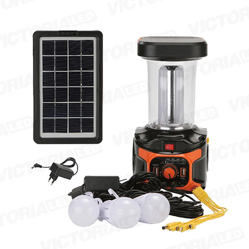 [AT-9016B] KIT SOLAR PORTATIL LINTERNA/3FOCOS3W/USB/RADIO/MP3/BLUETOOTH
