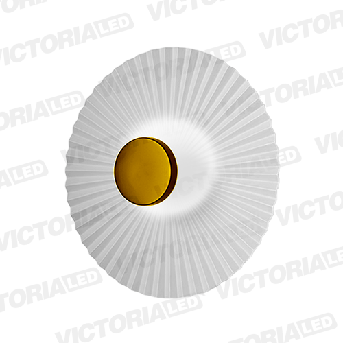 [*LC-1300-BL] LAMPARA DECORATIVA DE PARED LED METAL DORADO