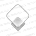 LAMPARA DECORATIVA DE PARED LED METAL/SILICON WHITE