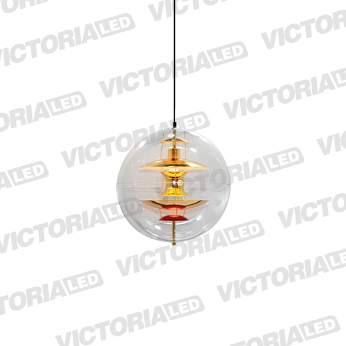 [*LC-1363] LAMPARA DECORATIVA DE TECHO 1*E27 METAL/ACRILICO