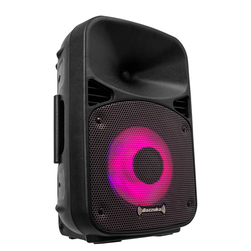[BZ-BZK-L-108] PARLANTE BAZZUKA 8 BT/USB/MICRO/FM 3000WATTS PMPO BAT