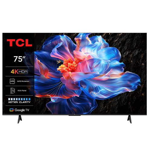 [75P6K] TV. LED TCL 75P6K GOOGLE TV 4K CBU