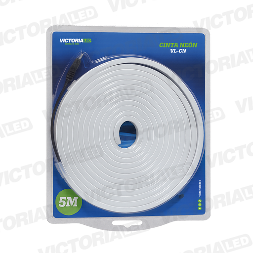 [VL-CN 6500K] CINTA NEON 5M 6500K IP65 AC100-240V DC12V